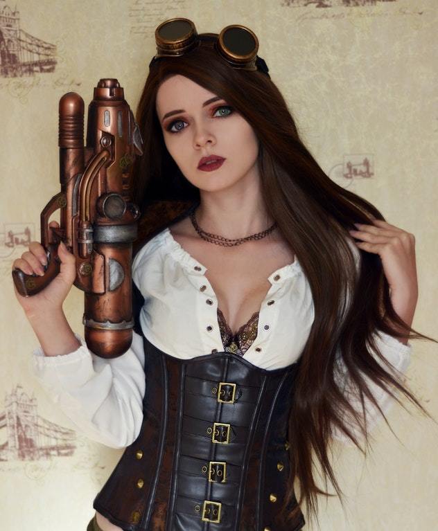 Steampunk - by Evenink_cosplay - Irina Sabetskaya, Стимпанк, Косплей