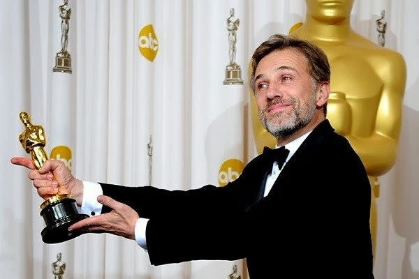 About good acting, or when the opinion is unanimous. - Oscar, Christoph Waltz, Монитор, Film Inglourious Basterds, hidden treasures, Golden globe, Bafta, Video, Longpost, Inglourious Basterds (film)