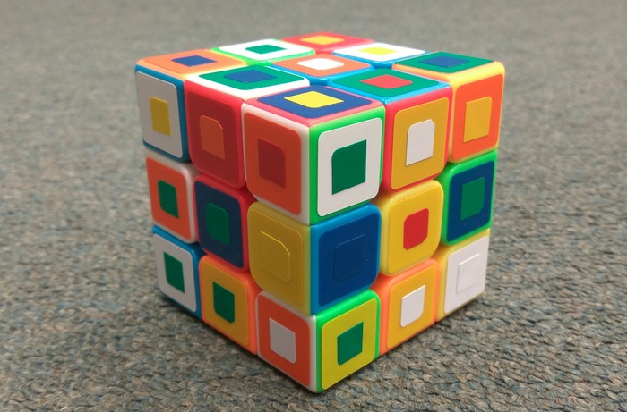 Chaos Cube. - My, Головоломка, Rubik's Cube, , With your own hands, Exhibit, Mechanical puzzle, Longpost