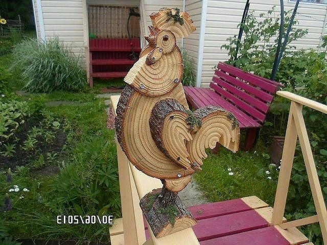 This is your dacha and you are the main sculptor on it - Pinterest, Dacha, Sculpture, Section, Stump, Longpost, Sawing wood