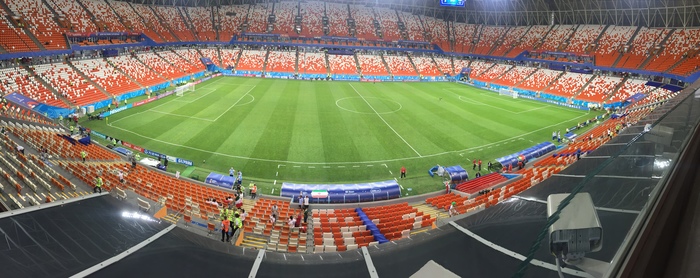 Handsome stadium Mordovia Arena! - My, Saransk, Mordovia, World championship