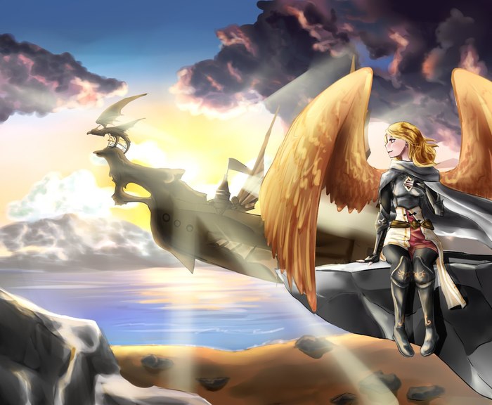 Very old work - My, Anime art, Dragon nest