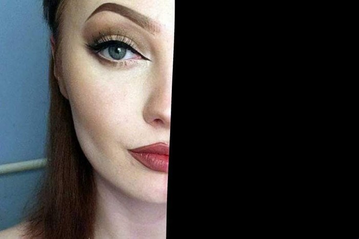 Guys, be careful! - My, Date, Makeup