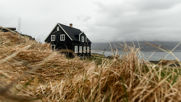 Black house. - The national geographic, The photo, House, Iceland