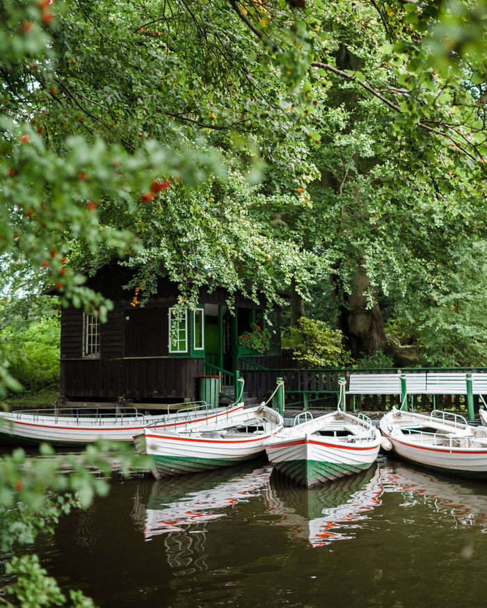 Лодочки в городке Фредериксберг, Дания - Дания, Надо съездить, Красота