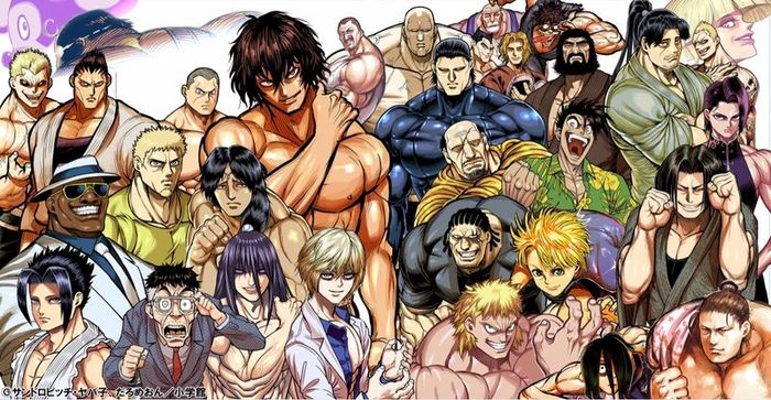 Названы сейю Kengan Ashura - Моё, Аниме, Новости, Сериалы, Премьера