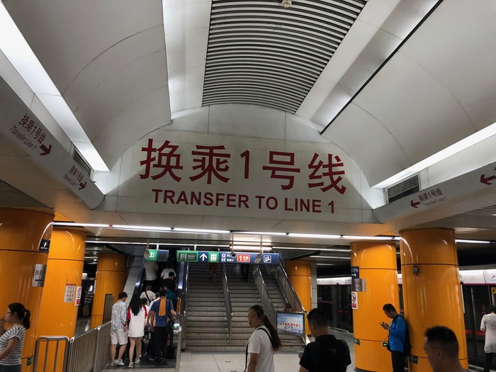 The transition of things from reality to another - My, China, Beijing, Metro, Туристы, Longpost