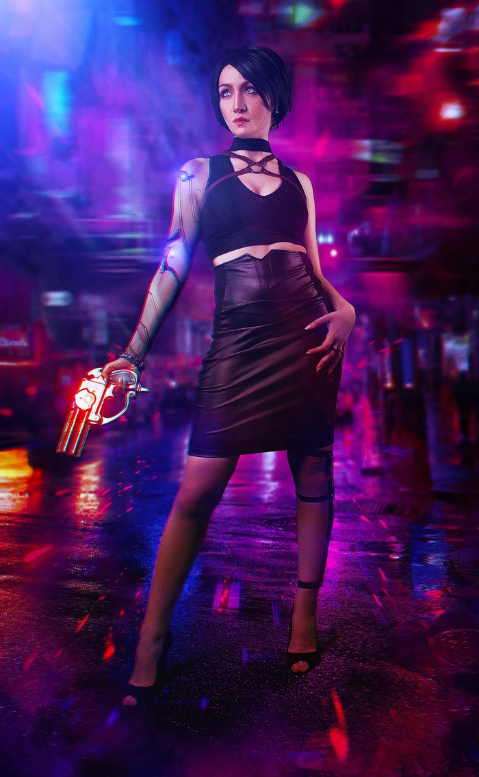 What Witchers from The Witcher Would Look Like in Cyberpunk 2077 - Cyberpunk 2077, Witcher, Longpost, Cosplay, The photo, 