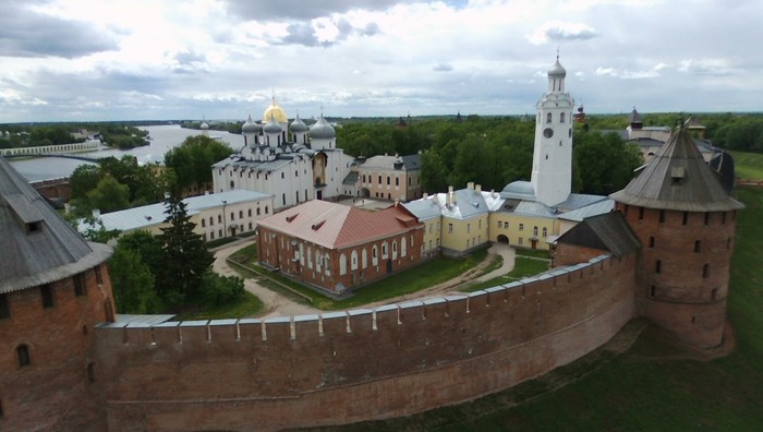 The beauty of Veliky Novgorod - My, Quadcopter, Velikiy Novgorod, Kremlin, The photo