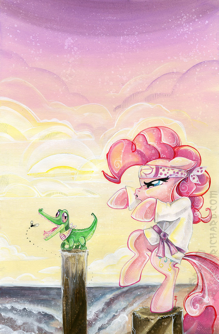 karate pony - My little pony, Pinkie pie, Karate Kid, Art, Crossover, gummy