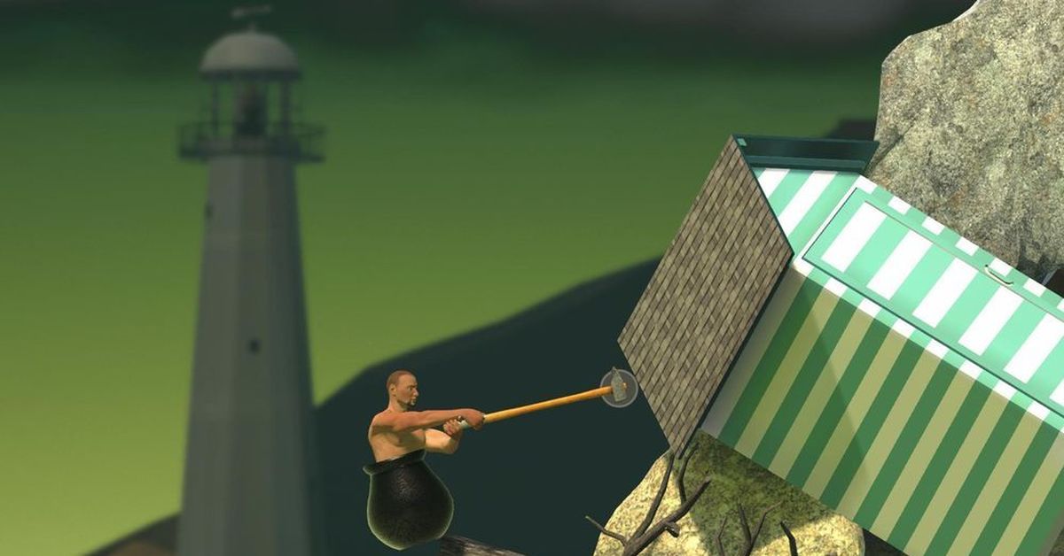 Getting over it with bennett foddy отзывы. Беннет Фоди. Гетин овер ИТ. Игра геттинг овер. Игра getting over it with Bennett Foddy.