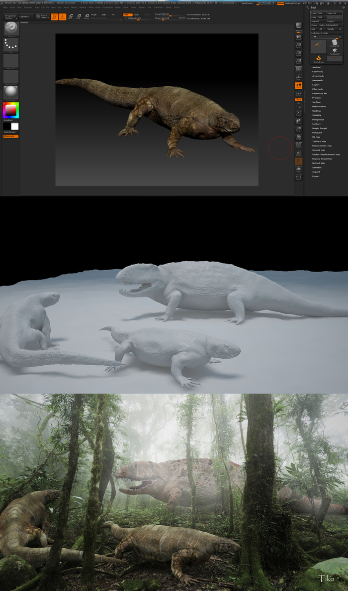 3D  Ennatosaurus