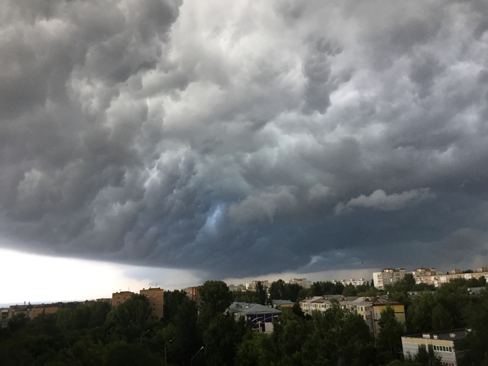 There is no bad weather... - My, Thunderstorm, Samara, beauty of nature