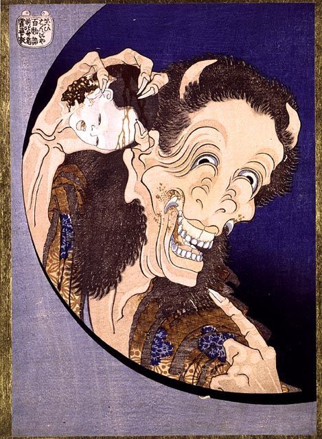 Hokusai - , Painting, Engraving, Longpost