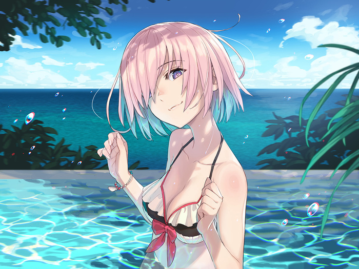 Mashu , Anime Art, Fate, Fate Grand Order, Mashu Kyrielight, 