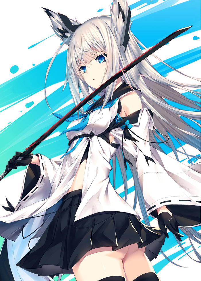 Kawakaze (Azur Lane) - Azur lane, Kawakaze, Anime art, Anime