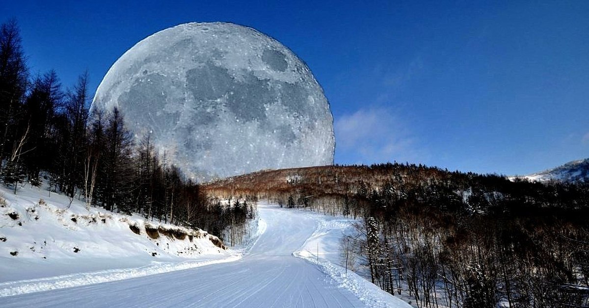 Полярный круг луна
