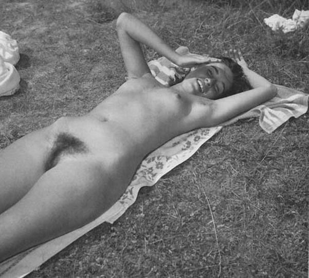 Retro nudism - NSFW, Girls, Nudism, Shaggy, Pubes, Oldfags, Old photo, Longpost