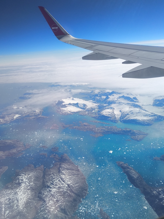 The beauty of Greenland from above - My, Greenland, Iceberg, Flight, , Longpost, Glacier