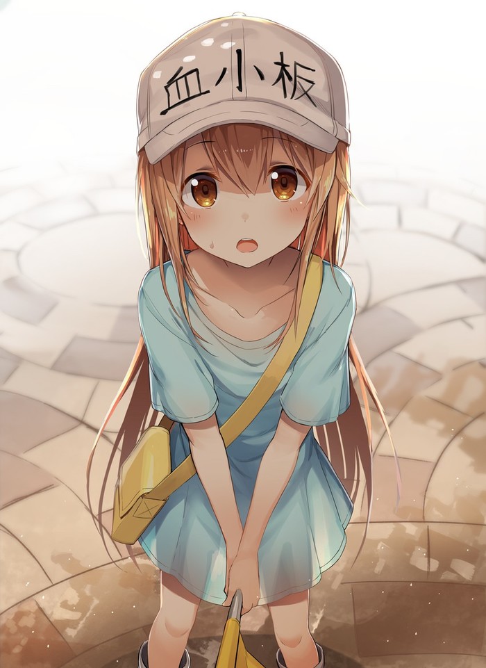 Anime Art - Аниме, Anime Art, Hataraku Saibou, Platelet