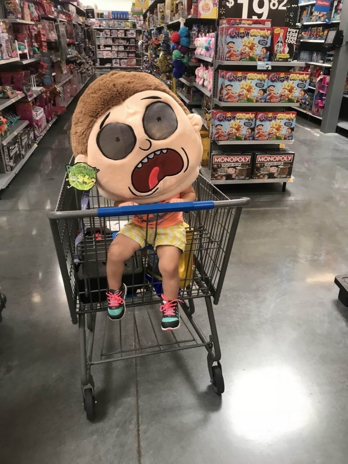 In the children's store - Score, Children, Toys, Rick and Morty