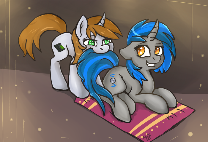  :] Littlepip, Homage, Ponyart, Original Character, , Fallout: Equestria, My Little Pony