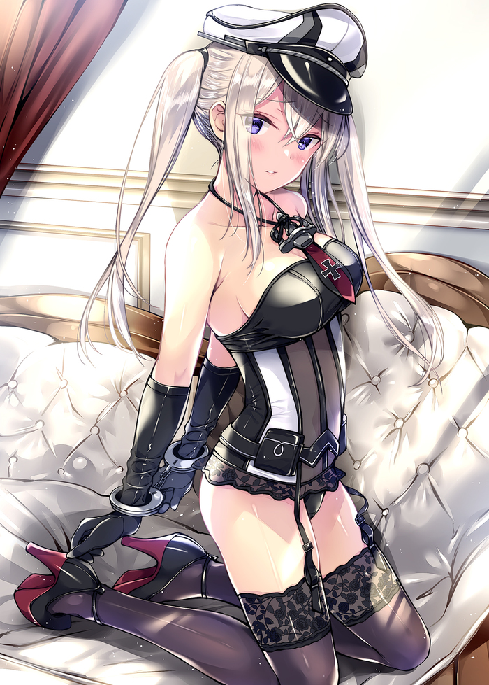 Graf Zeppelin - NSFW, Anime art, Anime, Kantai collection, Graf Zeppelin, Kobayashi Chisato