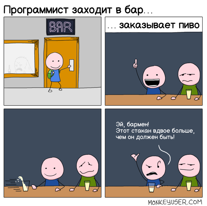 Osu заходит в бар