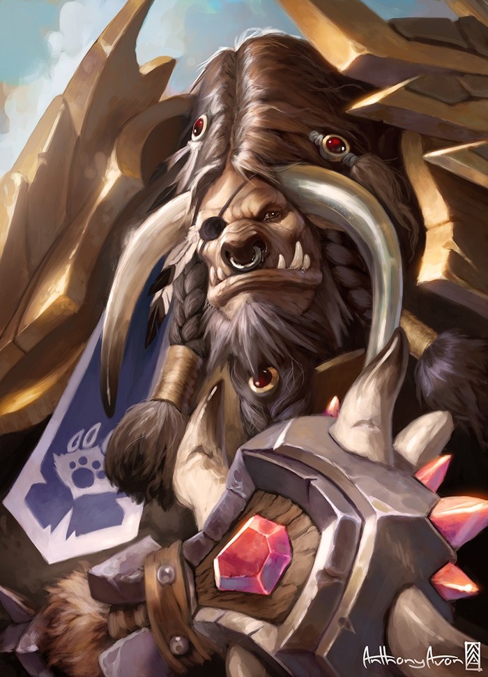 Mythrios of the Frozen Paw Clan by Anthony Avon.