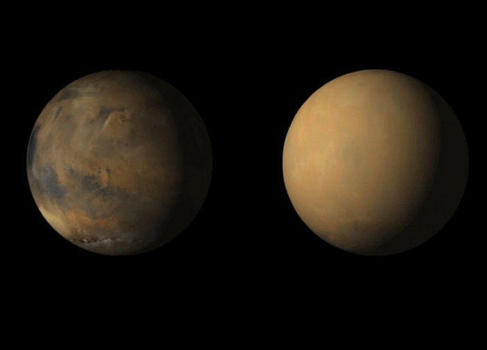 Mars before and during a global dust storm - Mars, Before, , globally, , , Opportunity, Longpost, Storm