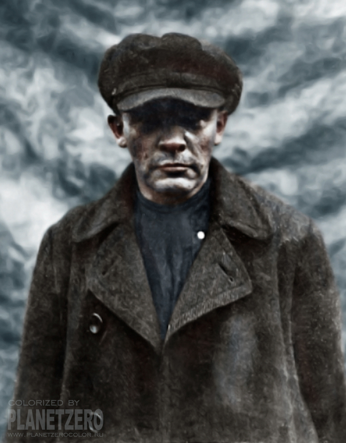 Worker K.P. Ivanov, 1917 - Lenin, 