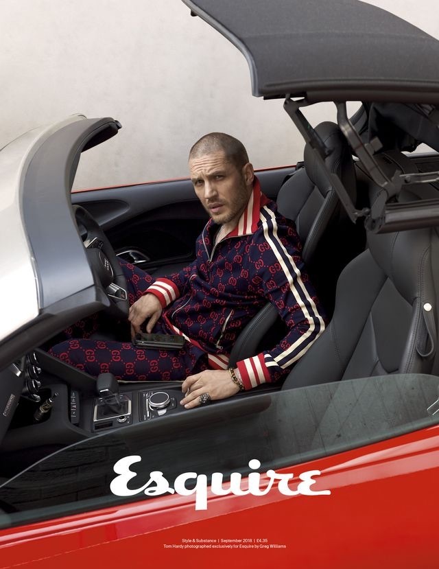 Tom Hardy in the September issue of Esquire magazine - Tom Hardy, PHOTOSESSION, Esquire, Longpost, Celebrities, Magazine, Cover, Actors and actresses