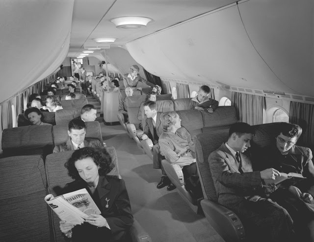 Air travel in the 50s. - Aviation, civil Aviation, Story, 50th, The photo, Longpost