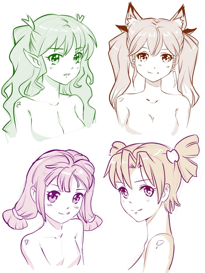 Cuties - EON, Kola, Endless summer, Visual novel, Polina Sokolova, Marina Sidorova, Ulyana, Alisa Dvachevskaya