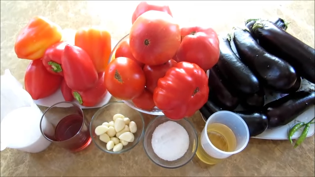 I barely asked my mother-in-law for this recipe / Eggplants in adjika for the winter - My, Food, Blanks, Eggplant, Yummy, Recipe, Longpost, Other cuisine, Video recipe, Preparation, Video