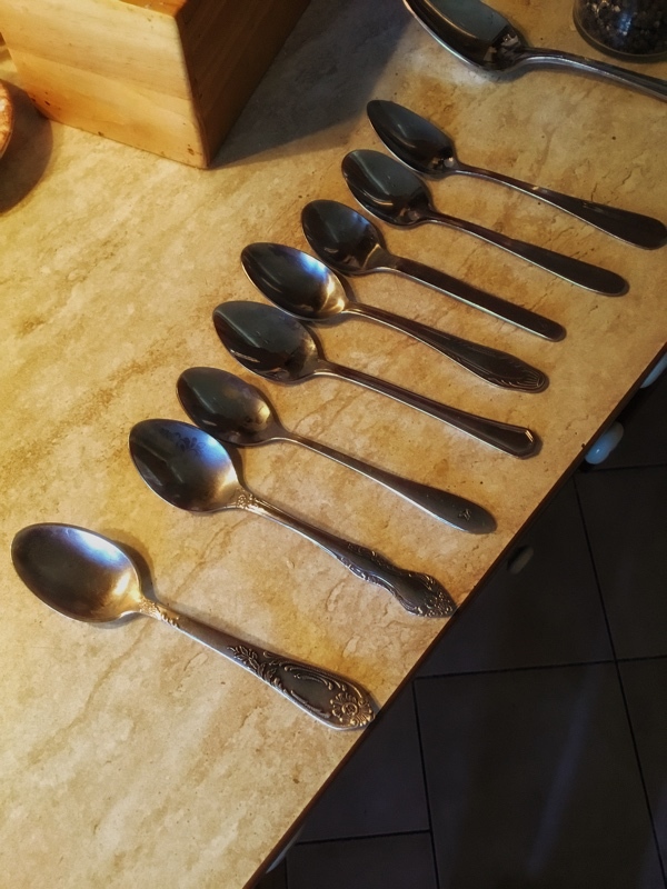 Spoons… - My, A life, A spoon, Mum