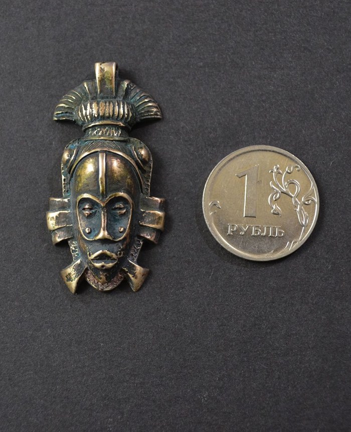 bronze pendant - My, Bronze, Suspension, Decoration, Jewelry, Ethno, Longpost