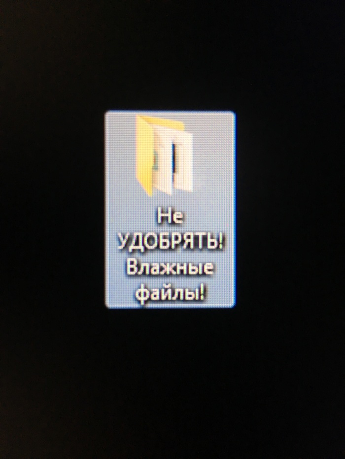 Шалун в архиве - Моё, Шалость, Архив, Рабочий стол