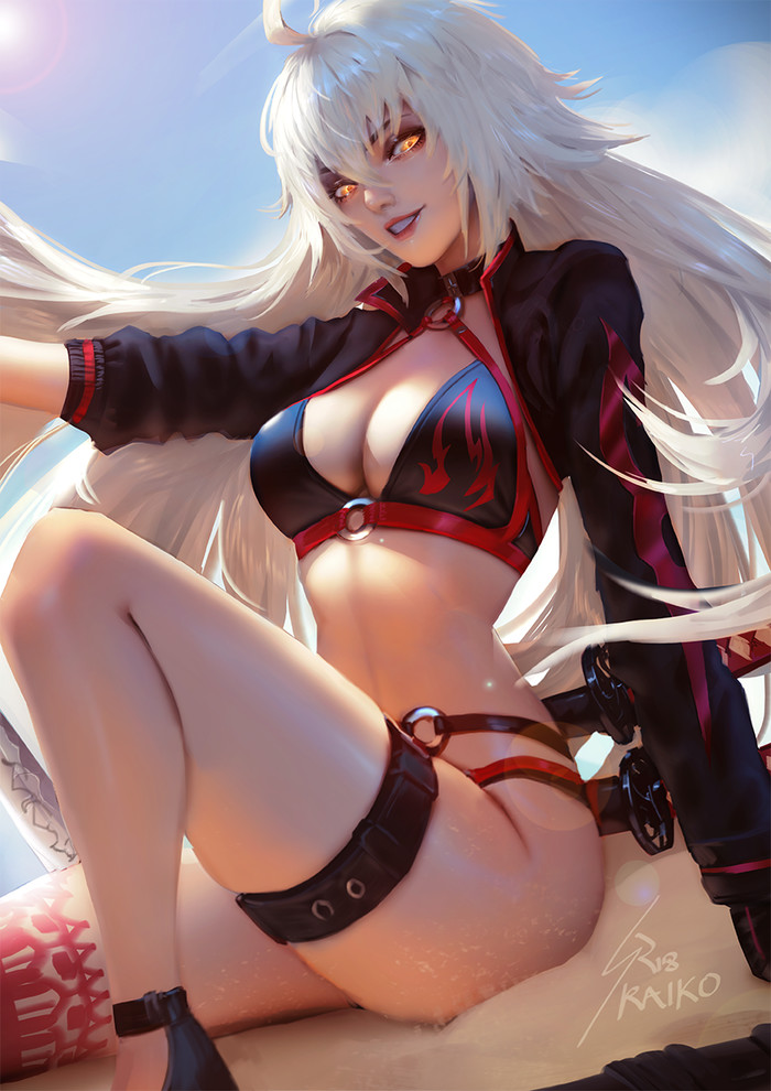 Anime Art 1471 , Anime Art, Fate, Fate Grand Order, Jeanne Alter, Jeanne Darc, Raikoart