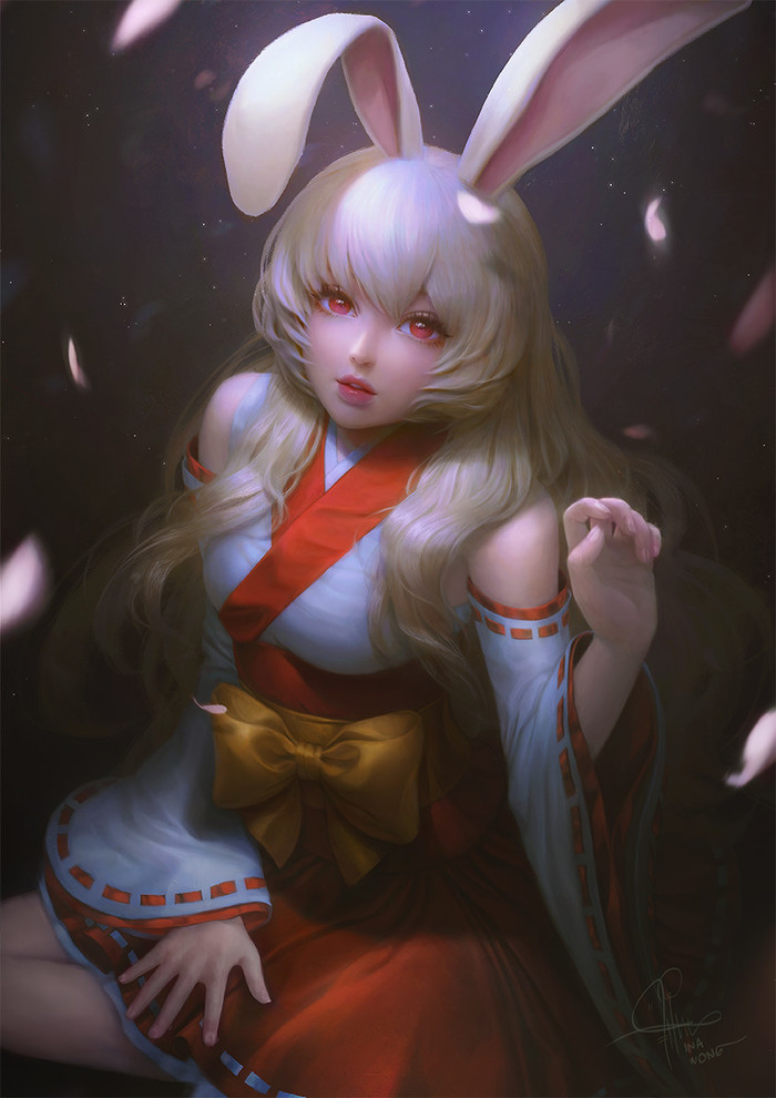 Bunny - Арт, Рисунок, Ina Wong