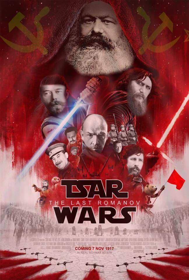 Poster for the new series - Entertainment, Photoshop master, Poster, Star Wars, October Revolution