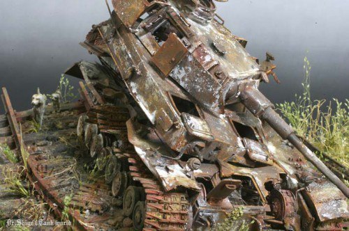 Destroyed - Modeling, Stand modeling, The Great Patriotic War, Longpost