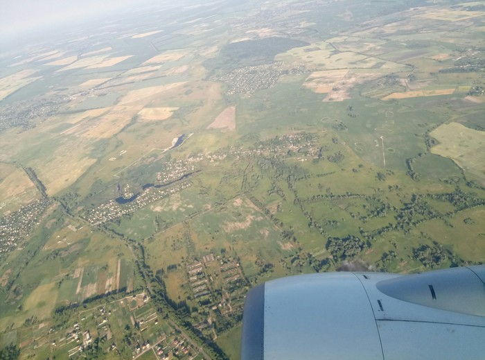 Some photos from the plane - Airplane, The photo, My, Longpost, Clouds