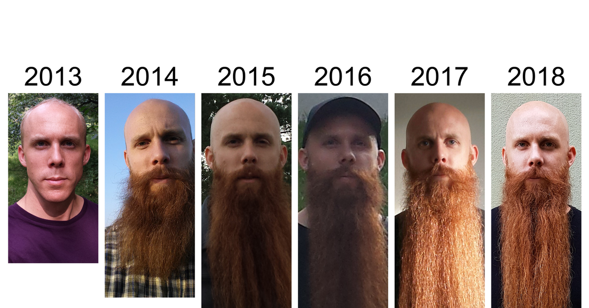 Как я отрастил бороду пикабу