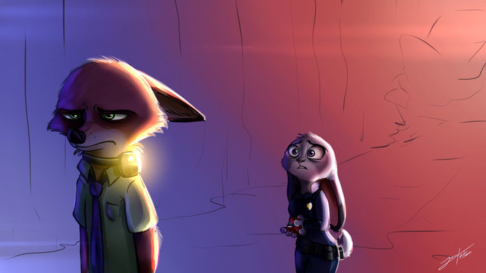 ... Juantriforce, -, Nick Wilde, Judy Hopps, 