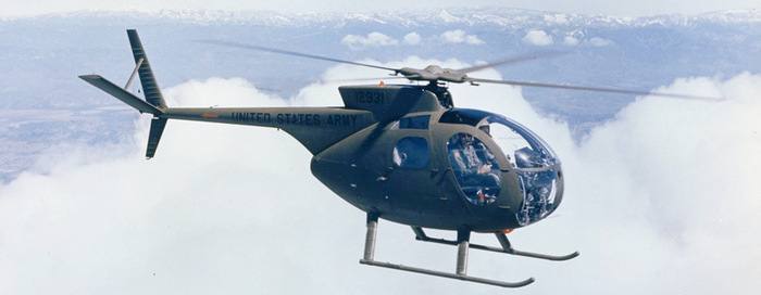    Hughes OH-6A Cayuse (  12931)  .