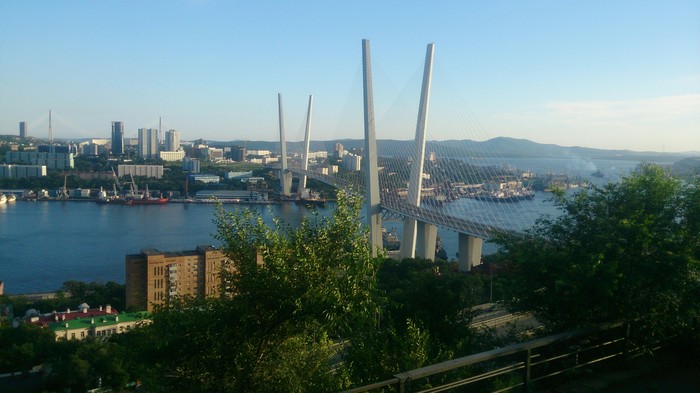 What beautiful views surround us. - My, Town, Beautiful view, Opinion, Vladivostok