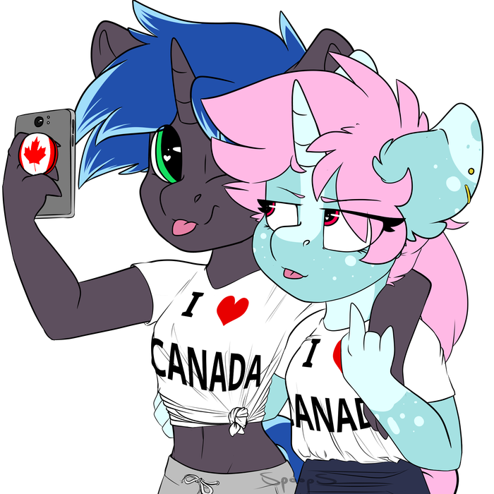 I Love Canada My Little Pony, Ponyart, Original Character, 