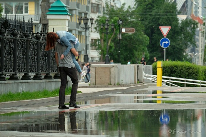 Кто кого осилил - Лужа, Любовь