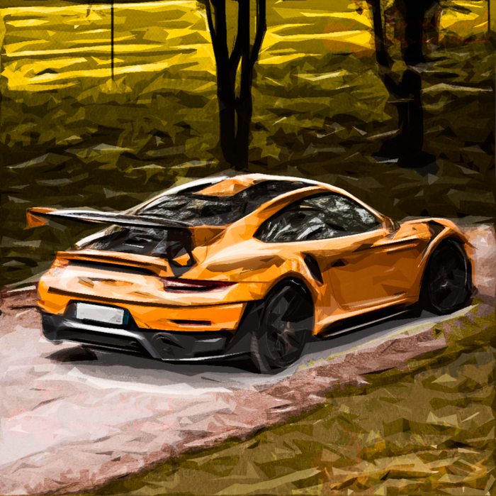 Porsche GT2RS , Porsche, Photoshop